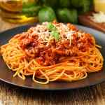 Spaghetti with Minced Meat