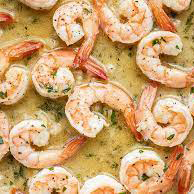 Shrimps with Garlic Sauce