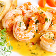 Shrimps with Lemon Sauce