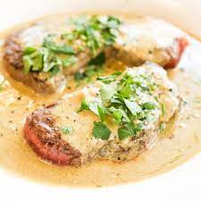 Fillet Blue Cheese Sauce