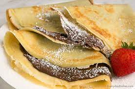 Nutella crepe