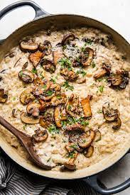 Mushrooms risotto