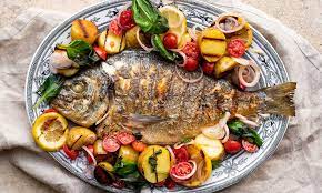Grilled Sea Bream