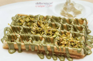 Pistachio Waffle