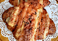 Hasselback Cheese Croissant