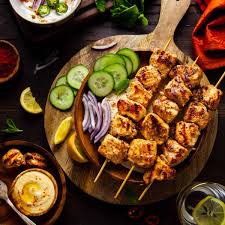 Shish Tawook Meal - 3 skewers