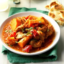 Chicken With Indian Masala Spices