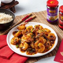 Shiitake Shrimp With Oyster Sauce