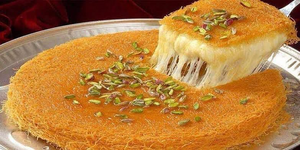 Kunafa with Nabulsi Cheese