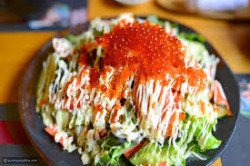 Caviar salad