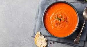 Plain red soup
