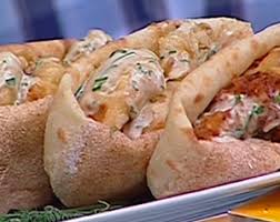 Shrimp croquette sandwich