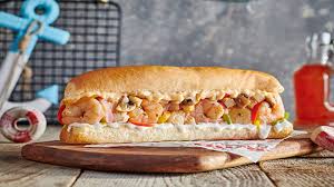 Seafood sandwich