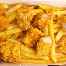 Fries with strips