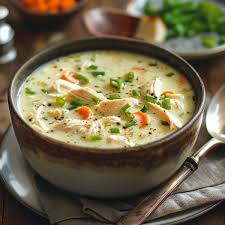 Chicken cream soup