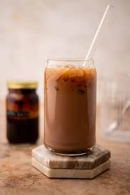 Iced mocha latte