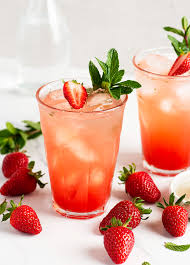 Strawberry mojito