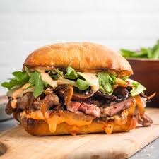 Sandwich Caramelized Beef Meal