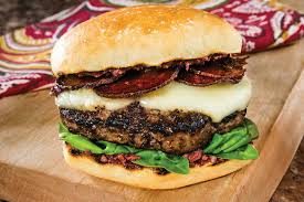 Sandwich Mozzarella Beef Meal