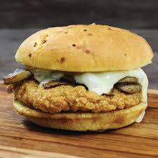 Sandwich Mushroom Chicken Meal