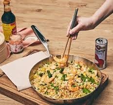 Canton Rice With Chicken And Shrimp
