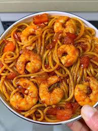 Spaghetti Shrimp Pasta