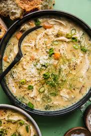 creamy chicken soup
