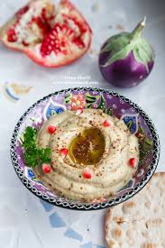 mutabbal with eggplant