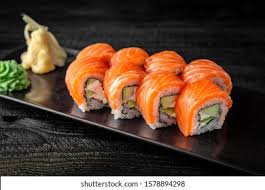 Gunkan Fried Salmon