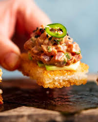 Tuna Crispy Rice Spiced Tuna Nigiri