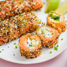 Super Salmon Fried Roll