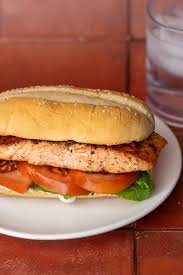 Salmon Crispy Sandwich