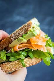 Smoked Salmon & Shrimp Sandwich