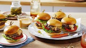 Mini Beef Burger Sandwich