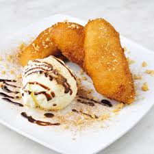 Fried Banana & Ice Cream