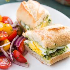 Egg Sandwich In French Bread