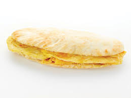 Pasterma & Omlette Sandwich In Pita Bread