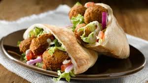 Falafel With Cinnamon & Nutmeg Sandwich