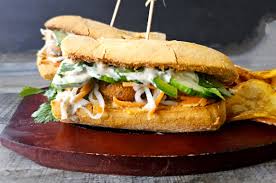 Falafel Sandwich In French Bread