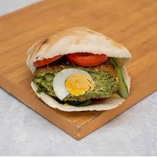 Falafel Sandwich With Egg
