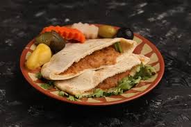 Beans With Oil Sandwich