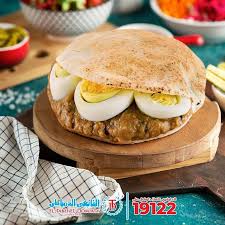 Beans With Eggs Sandwich