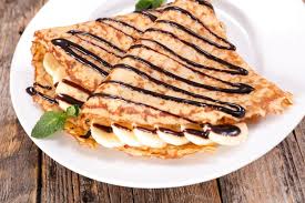 Chocolate Banana Crepe