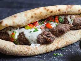 Charcoal Kofta sandwich
