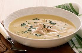 Creamy chicken soup