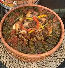 AKKAWI WITH VINE LEAVES TAJINE