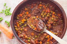 Peas with meat TAJINE