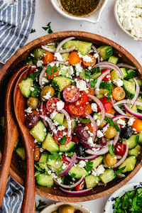 Turkish Akdeniz Salad