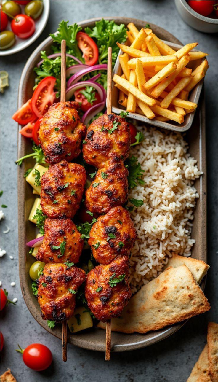 Turkish Chicken Shish Kebab