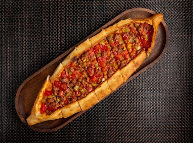 Turkish Cubed Meat Pita